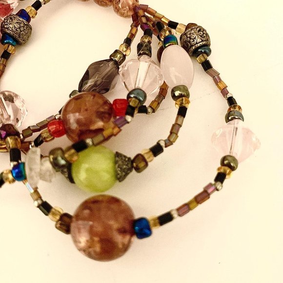 NWT Calypso Studios Handmade Art Glass Bracelet - Picture 6 of 10